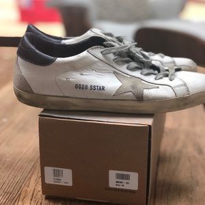Golden Goose Deluxe superstar leather sneakers
